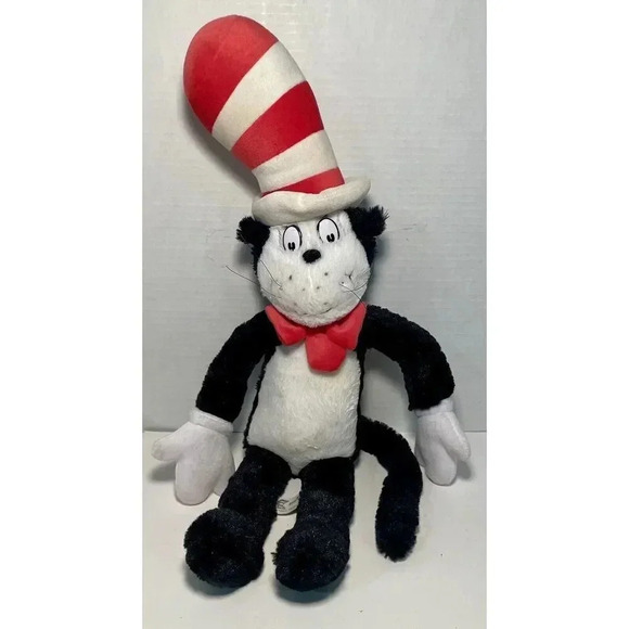Universal Studios Orlando Cat in the Hat Dr Seuss 22 inch Stuffed Animal Plush T - Picture 1 of 6
